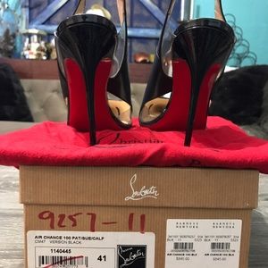 Christian Louboutin Air Chance 100mm Black