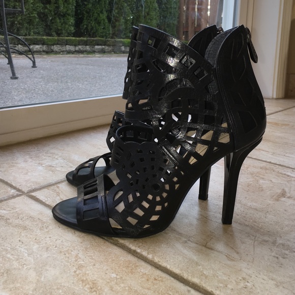 BCBG black pumps