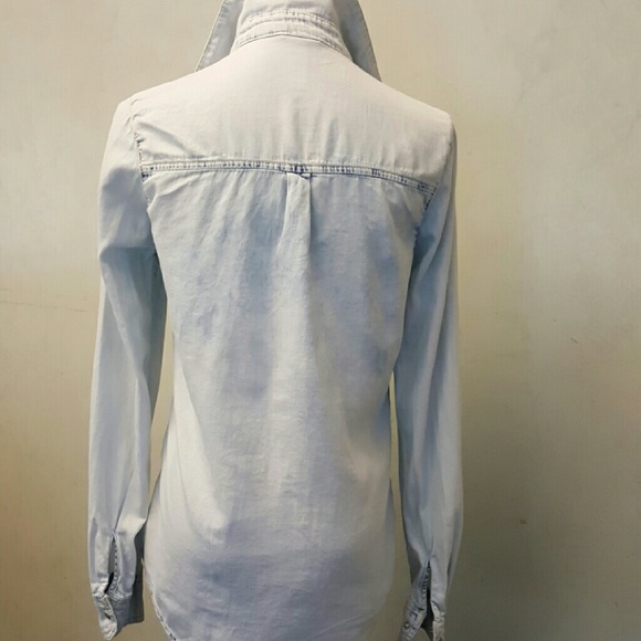 Tie dyed denim top . - Picture 2 of 4