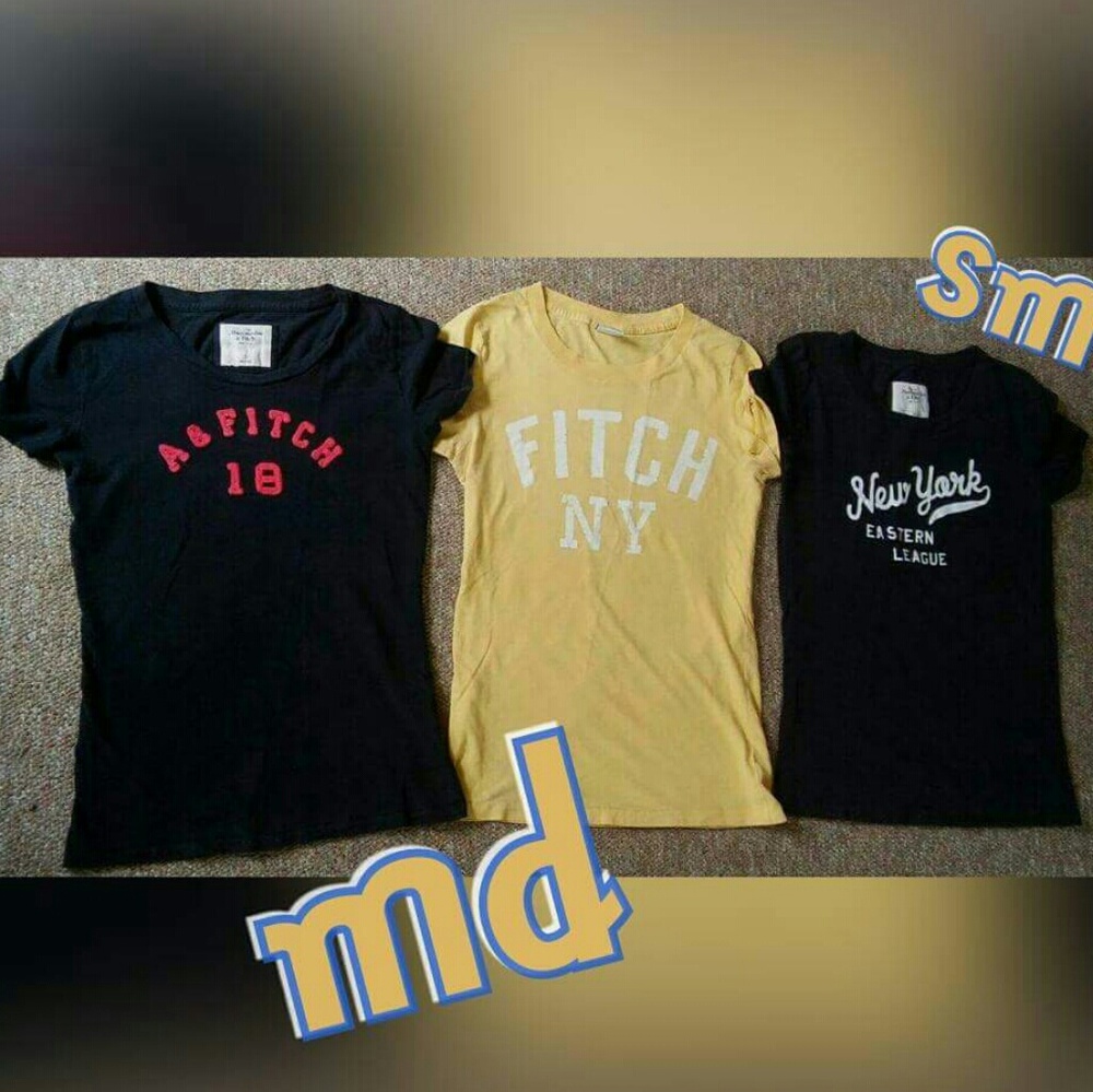 Sm & Md Abercrombie & Fitch tops