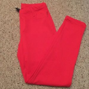 Red jegging