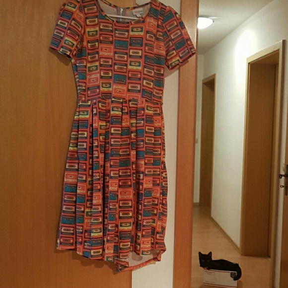 LuLaRoe Amelia unicorn with CASSETTES!