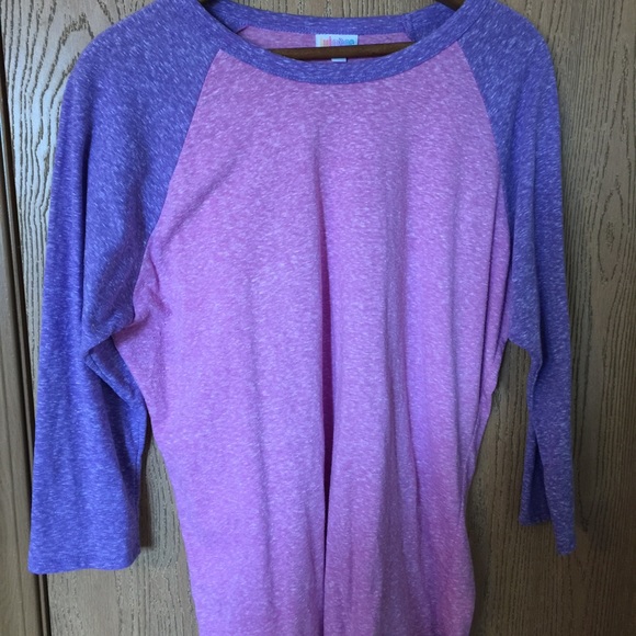 LuLaRoe Randy pink and purple