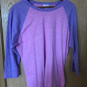 LuLaRoe Randy pink and purple