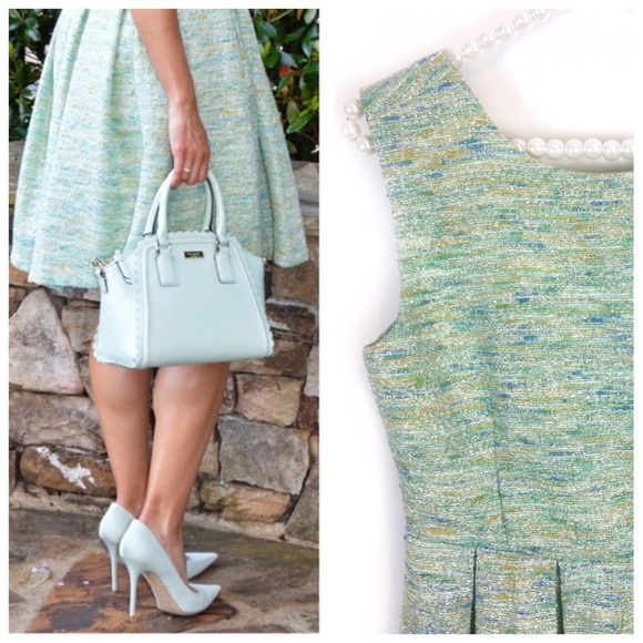 SOLD 💛 anthropologie // parkside pleated dress - Picture 4 of 4