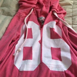 Red PINK hoodie