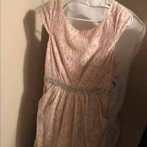 Davids Bridal Dress Blush