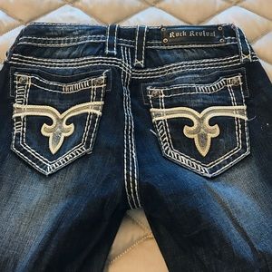 Rock Revival Kelly Crop jean size 28