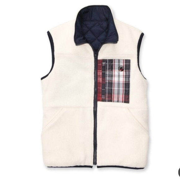 SALE Southern proper reversible all prep vest