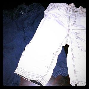 2 pair baby gap boy pants