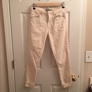 Off white top shop jeans