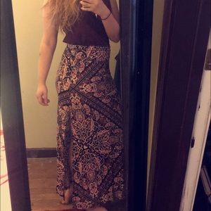 Paisley Maxi Skirt