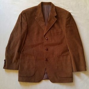 Brown 38R suit jacket