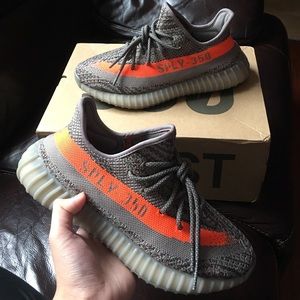 Yeezy Boost 350 v2 Solar Red/Beluga