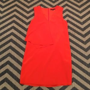 Tibi orange cocktail dress