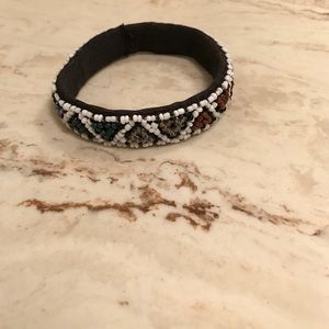 Handmade beaded bracelet.