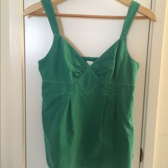 NWT Lovely green J Crew top