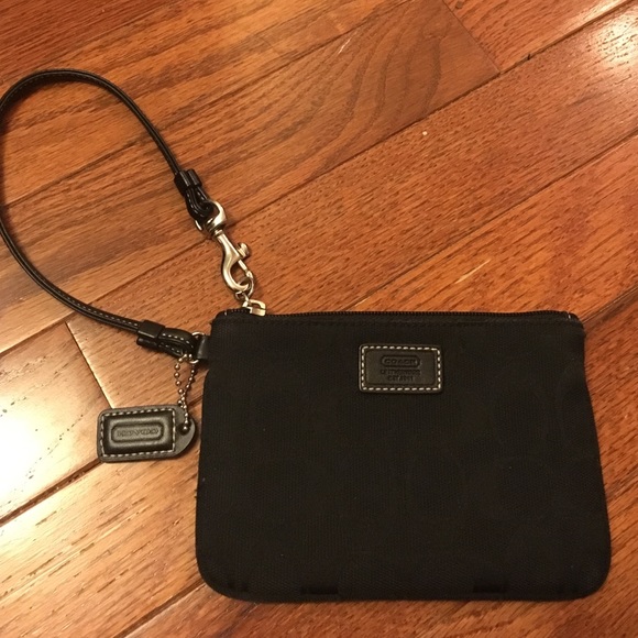 Small Coach Wristlet