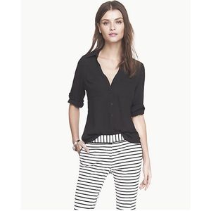 Express Portofino Slim Fit blouse! Comfy & sexy!