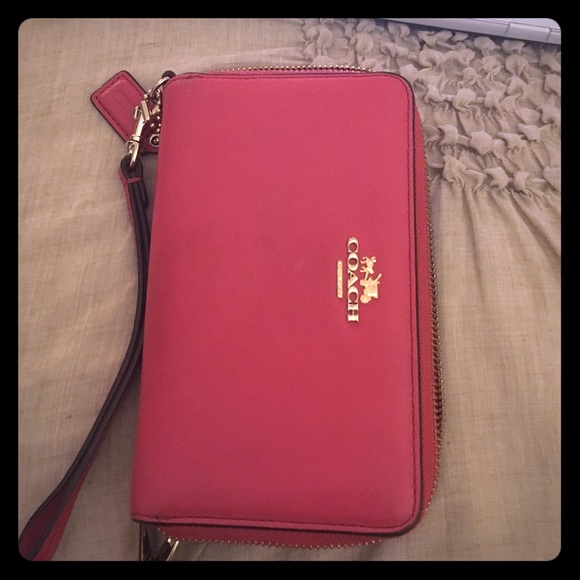 Coach Double Zip Wallet