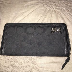 Black Coach Wallet