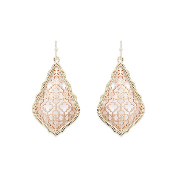 Addie earrings in gold and rose gold