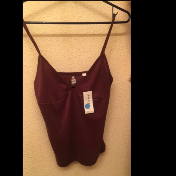 Pacsun maroon tank top
