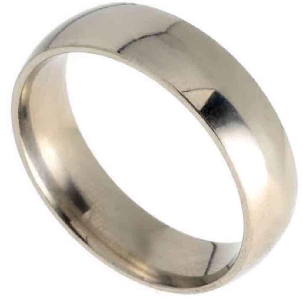 STAINLESS STEEL WEDDING BAND