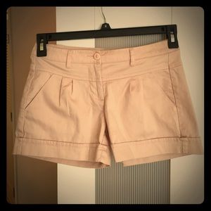 Blush shorts