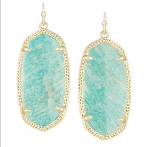 Elle amazonite earrings