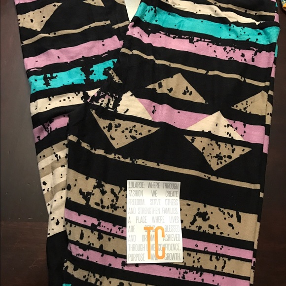 Lularoe TC Aztec print legging new with tags
