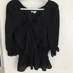 Sheer Tunic Top by Joie