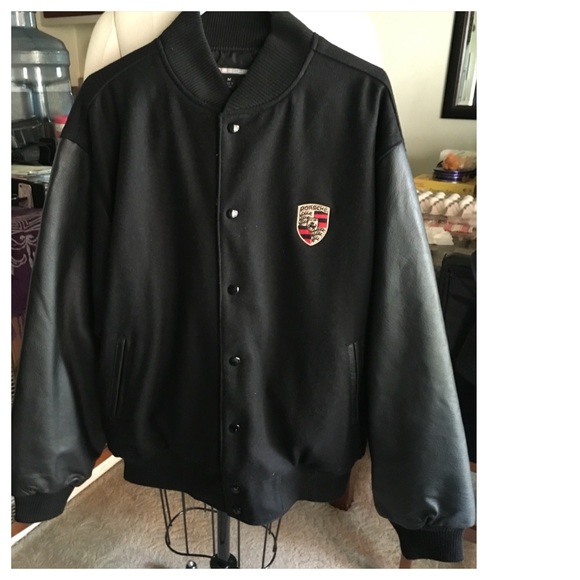 porsche letterman jacket