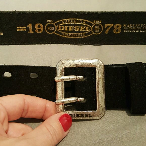 Diesel belt, 100% cow leather
