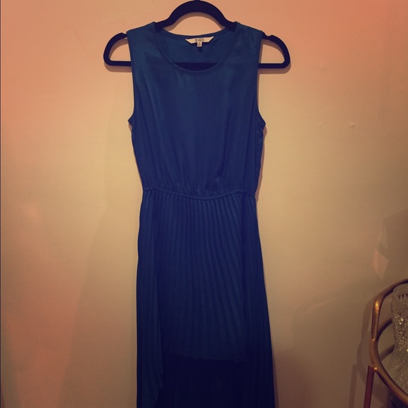 Royal blue high-low dress size S