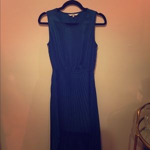 Royal blue high-low dress size S