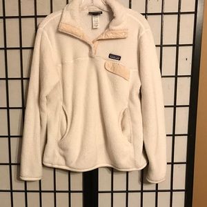 White Patagonia pullover