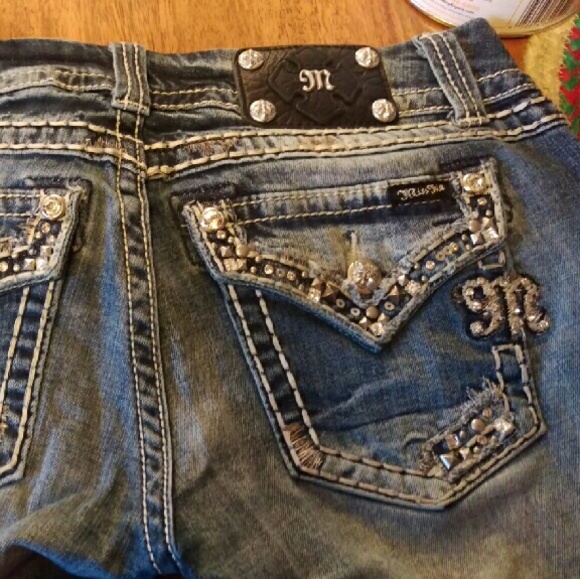 Miss me size 28 straight leg jeans