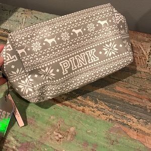 Brand new pink make up bag