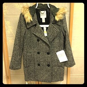 Tweed Utility Accent BB Dakota Coat