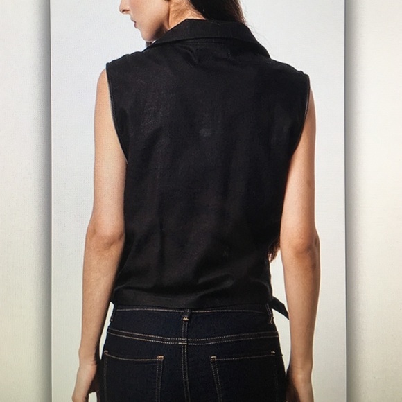 🍻Black versatile🍻 vest or jacket - Picture 3 of 4