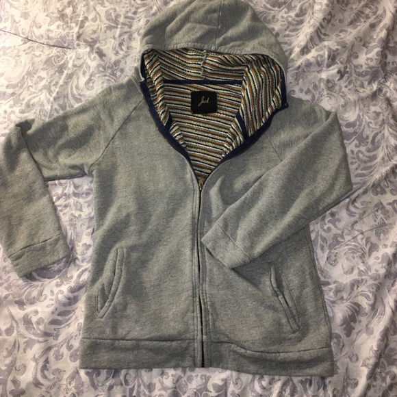 Jack by BB Dakota grey hoodie