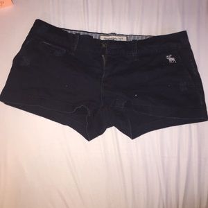Abercrombie and fitch low waist shorts