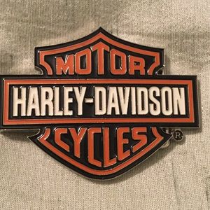 Enamel Bar and Shield Belt Buckle