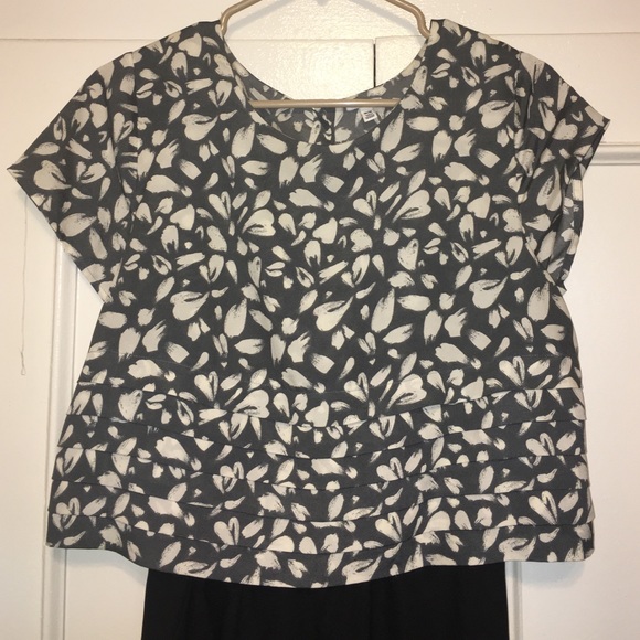 Romper with patterned top - Picture 2 of 2