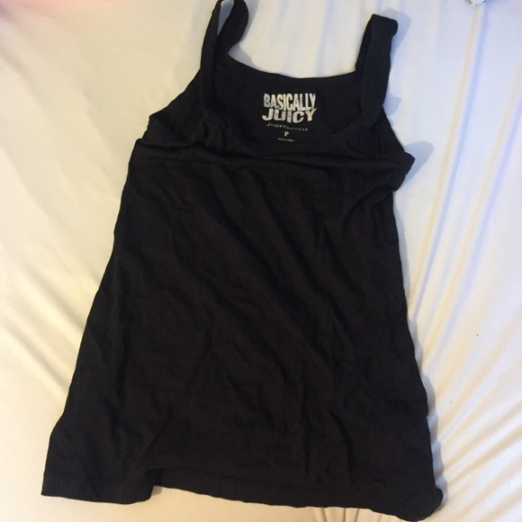 Juicy couture black tank top