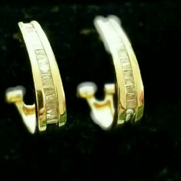 Diamond earrings