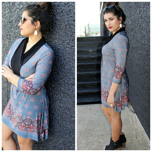 BUY , GET 1 50% OFF! Relaxed tunic with print - Picture 4 of 5