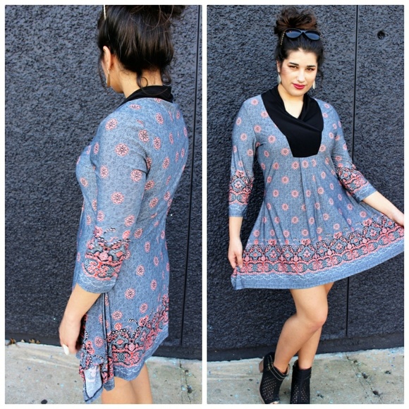 BUY , GET 1 50% OFF! Relaxed tunic with print - Picture 5 of 5