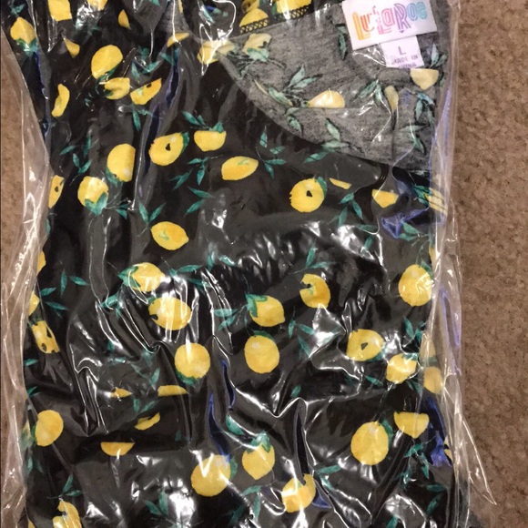 Lularoe Nicole Lemon Large